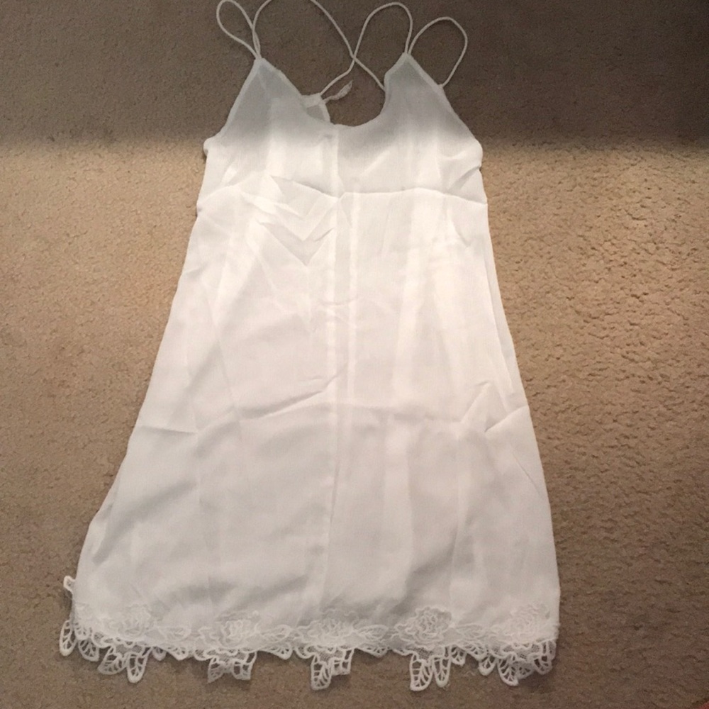 White dress
